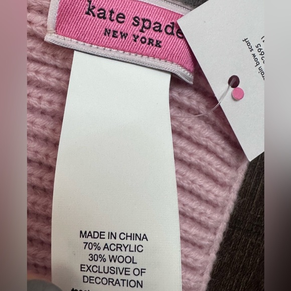 Kate Spade Grosgrain Bow Scarf - Picture 8 of 10